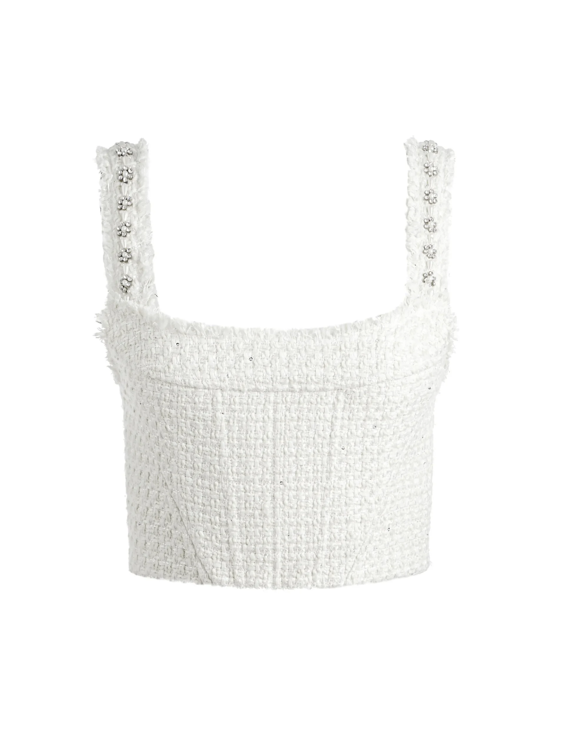 Alice and Olivia VICENTA EMBELLISHED STRUCTURED CORSET + ECENIA MINI SKIRT *CLOTHING