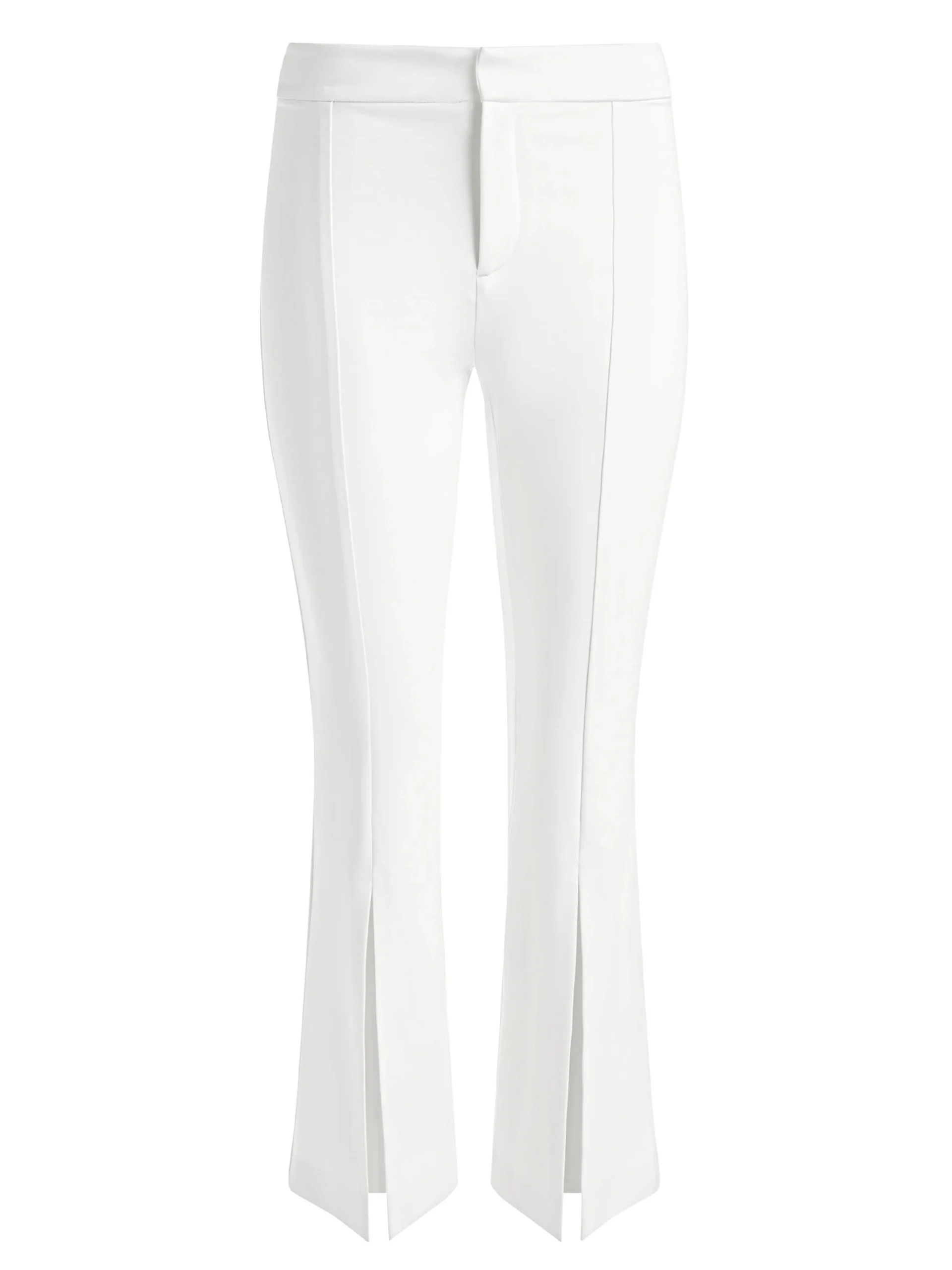 Alice and Olivia WALKER SLIT HEM PANT OFF WHITE*FEATURED SHOPS | CLOTHING | CLOTHING